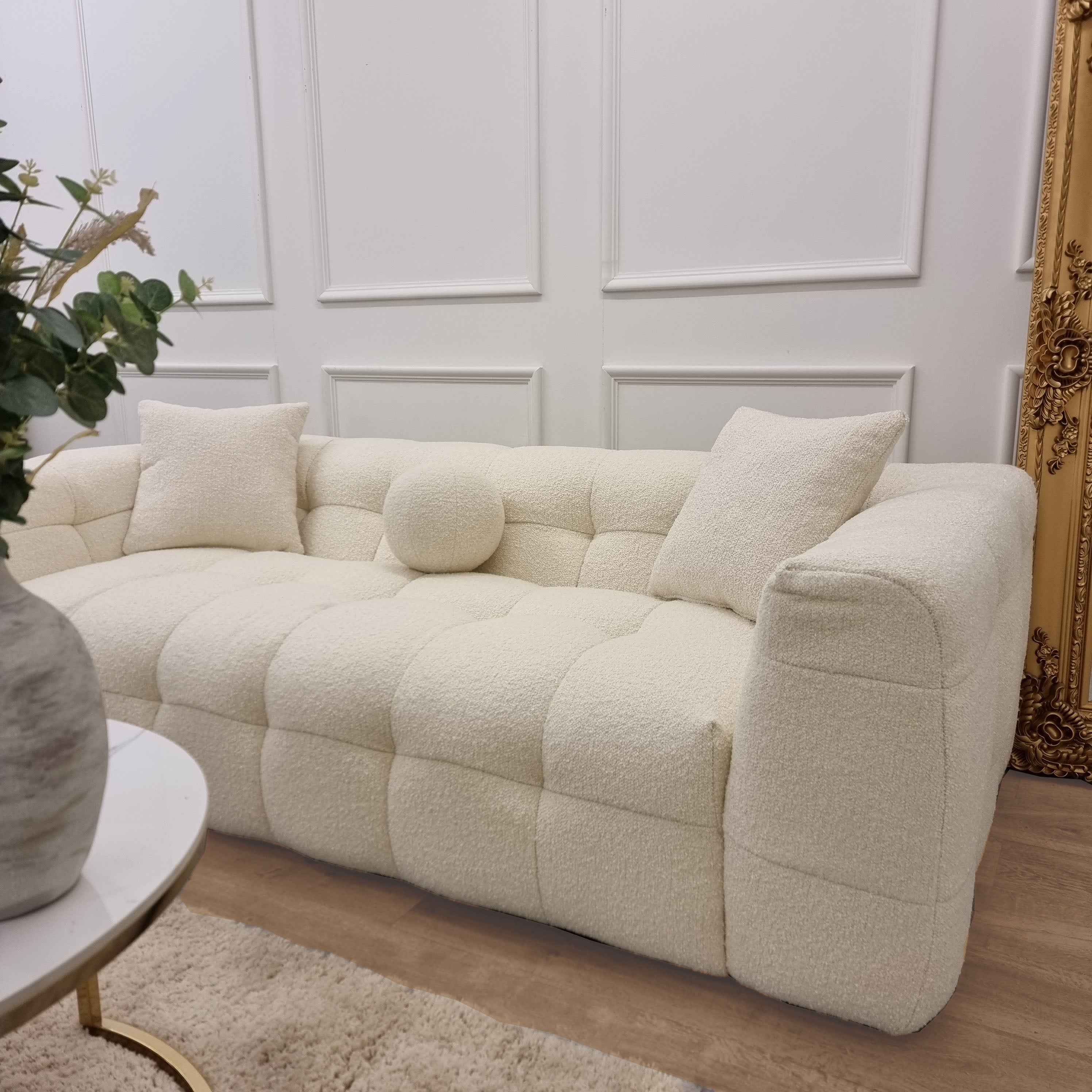 **PROMO** The Bubble Boucle 3 Seater Sofa