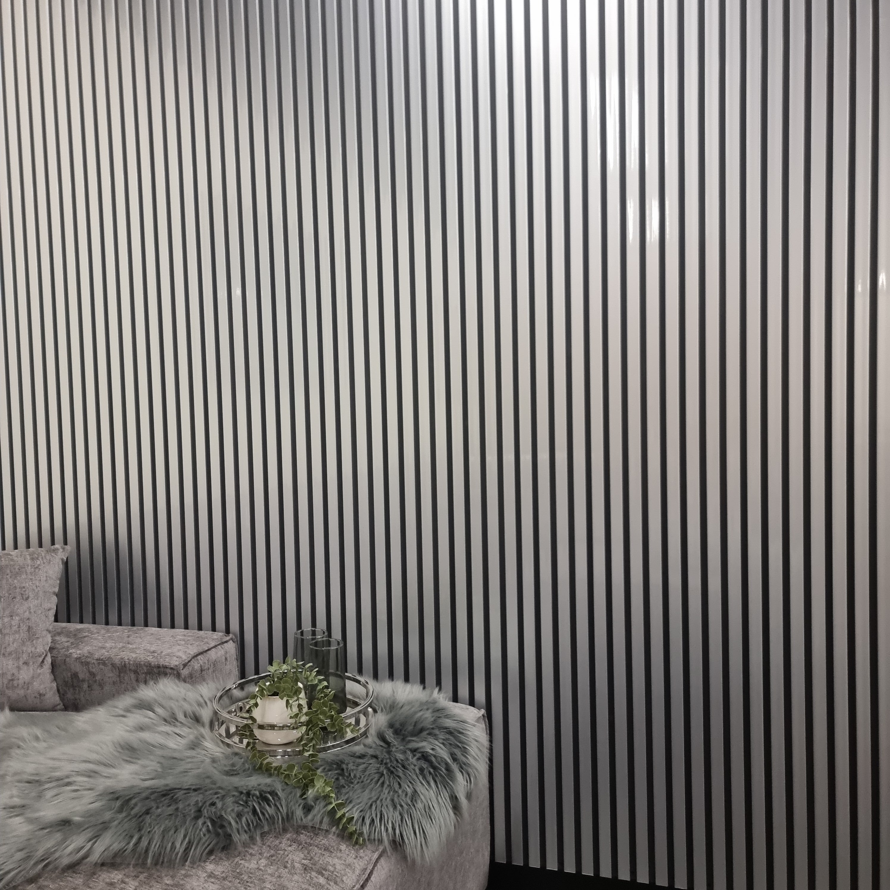 **PROMO** - WPC Wood Effect Slatted Wall Panels