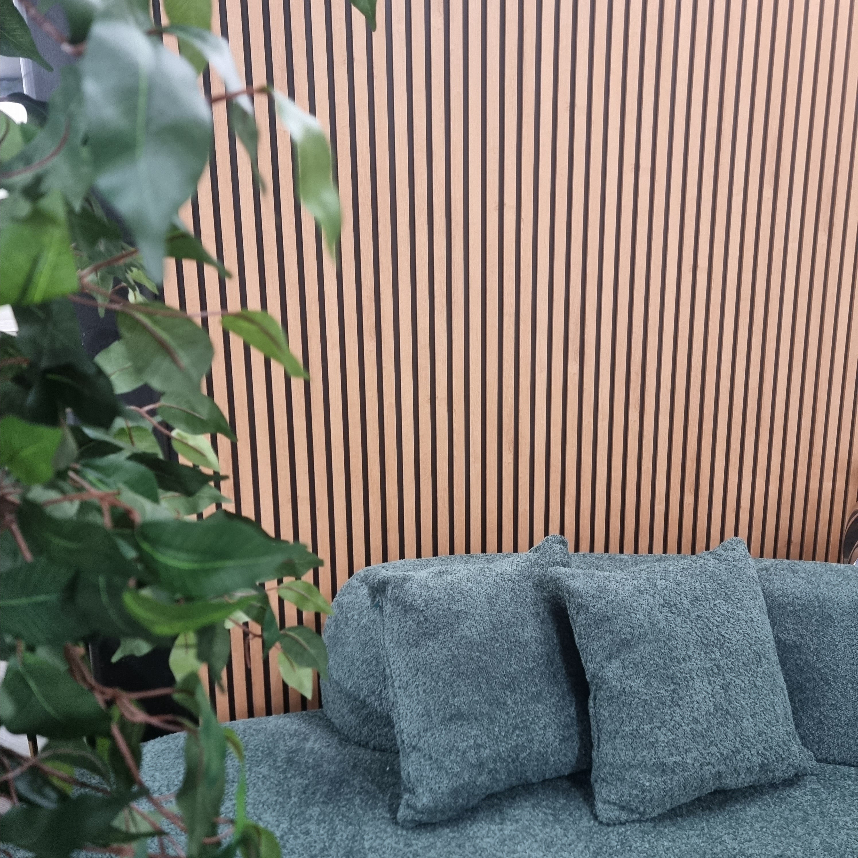 **PROMO** - WPC Wood Effect Slatted Wall Panels