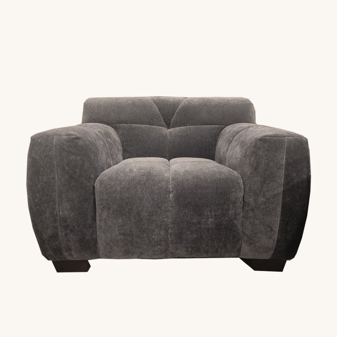 Aluxo Harlem Sofa Range in Chocolate Velvet