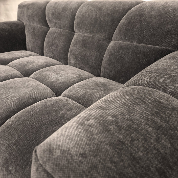 Aluxo Harlem Sofa Range in Chocolate Velvet