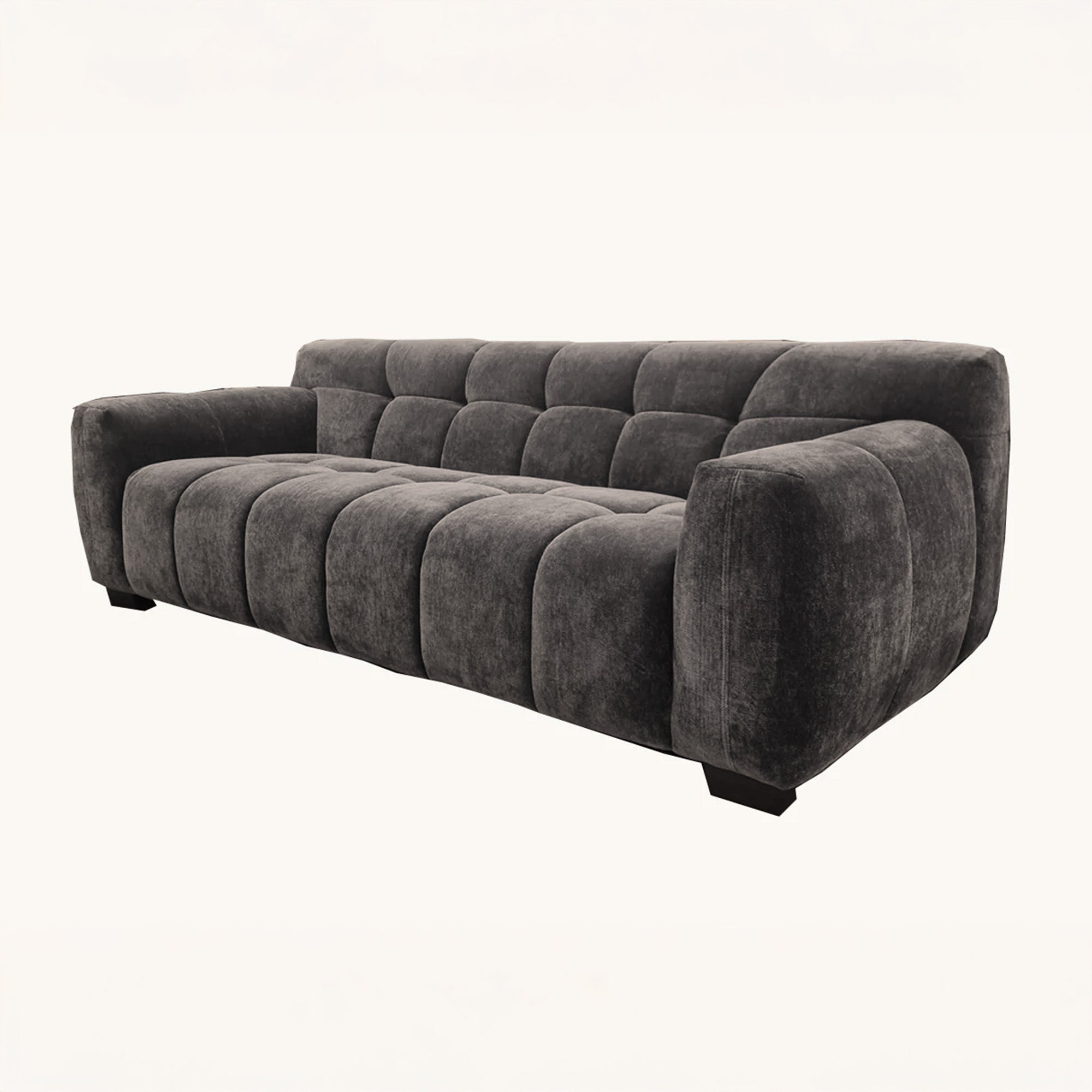 Aluxo Harlem Sofa Range in Chocolate Velvet