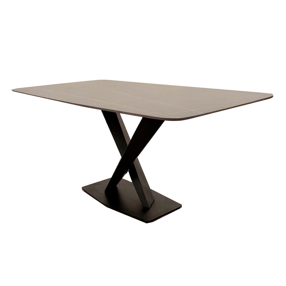 **PROMO** Apollo 1.6 Black Dining Table with Black Sintered Stone