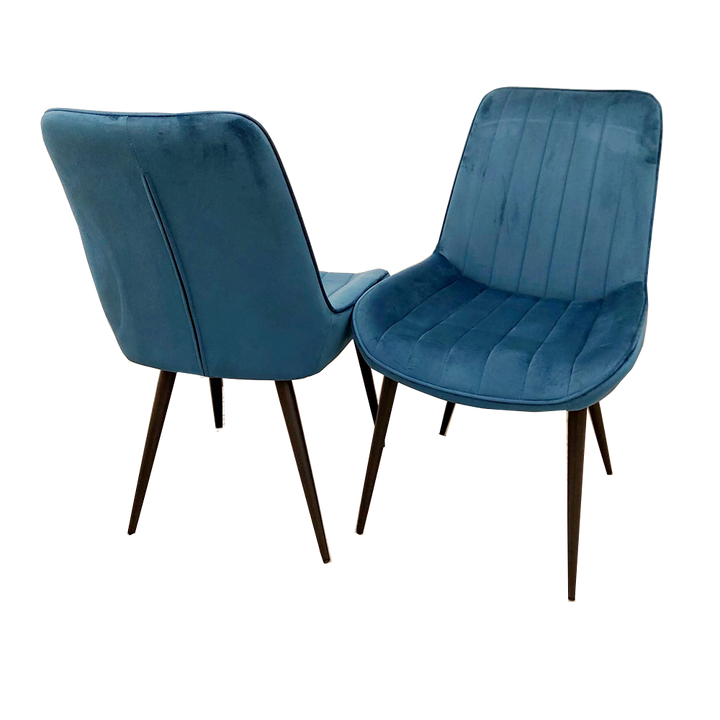 **PROMO** 4 x Dido Dining Chairs in Navy Blue