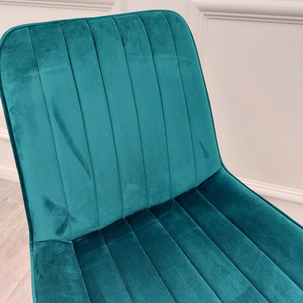 **PROMO** 4 x Dido Dining Chairs in Teal