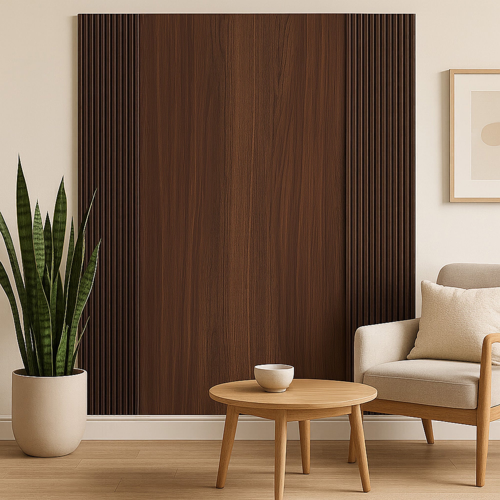 **PROMO** - WPC Wood Effect Wave Style Wall Panels