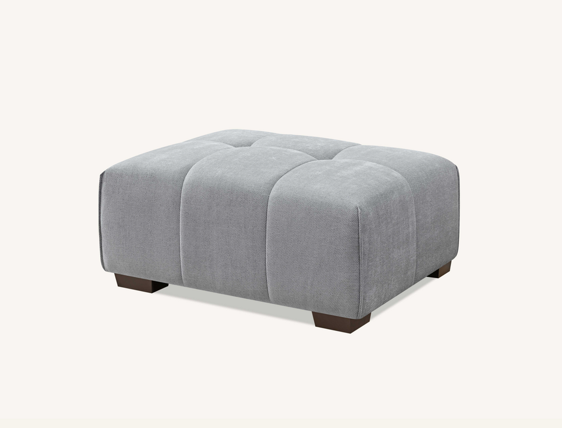 Aluxo Leonard Left Hand Corner Group in Cloudy Grey Boucle