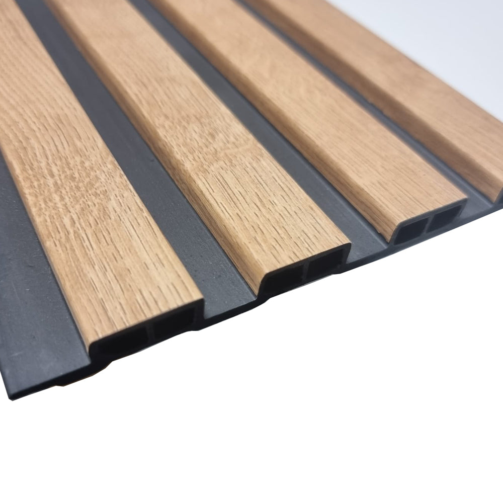 **PROMO** - WPC Wood Effect Slatted Wall Panels