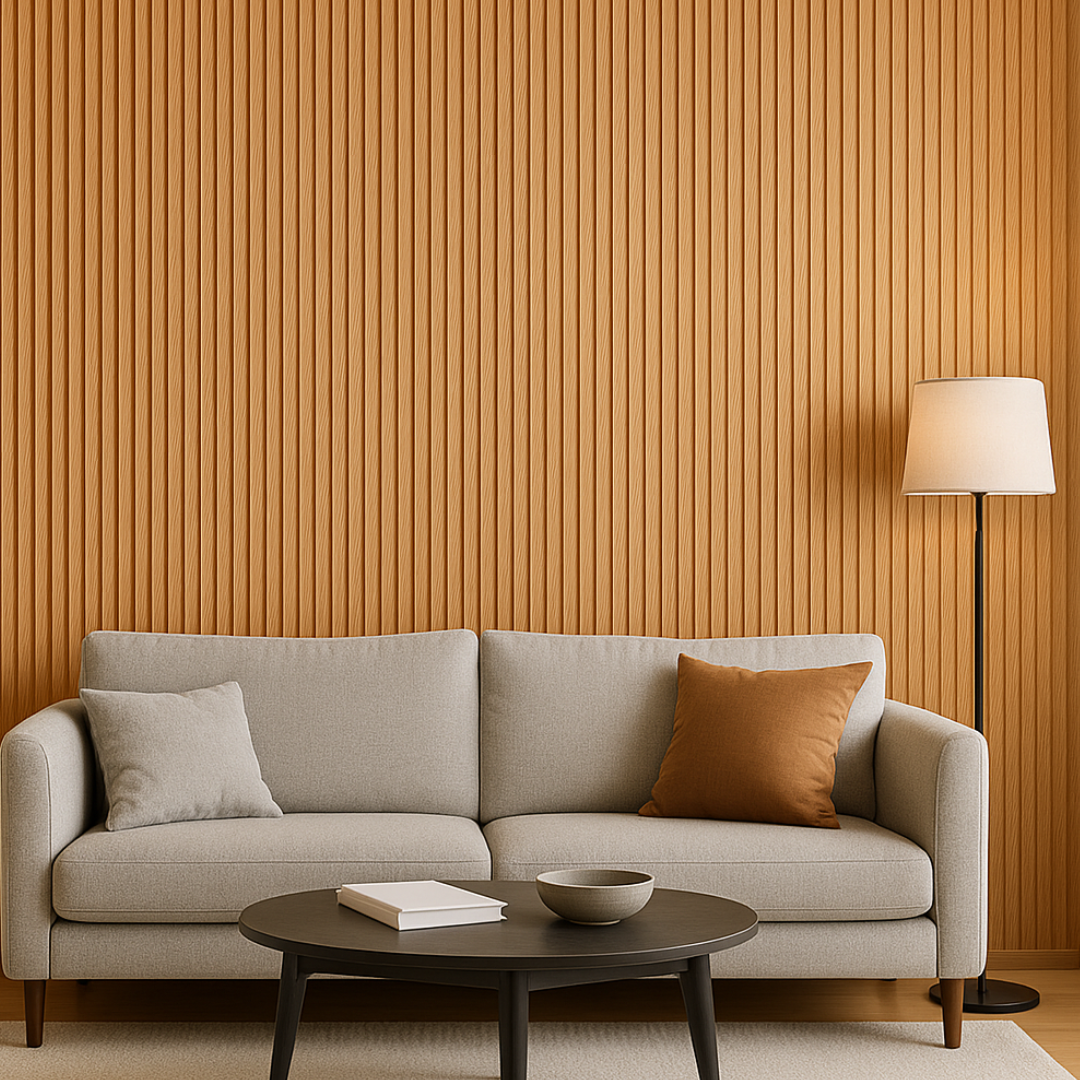 **PROMO** - WPC Wood Effect Wave Style Wall Panels