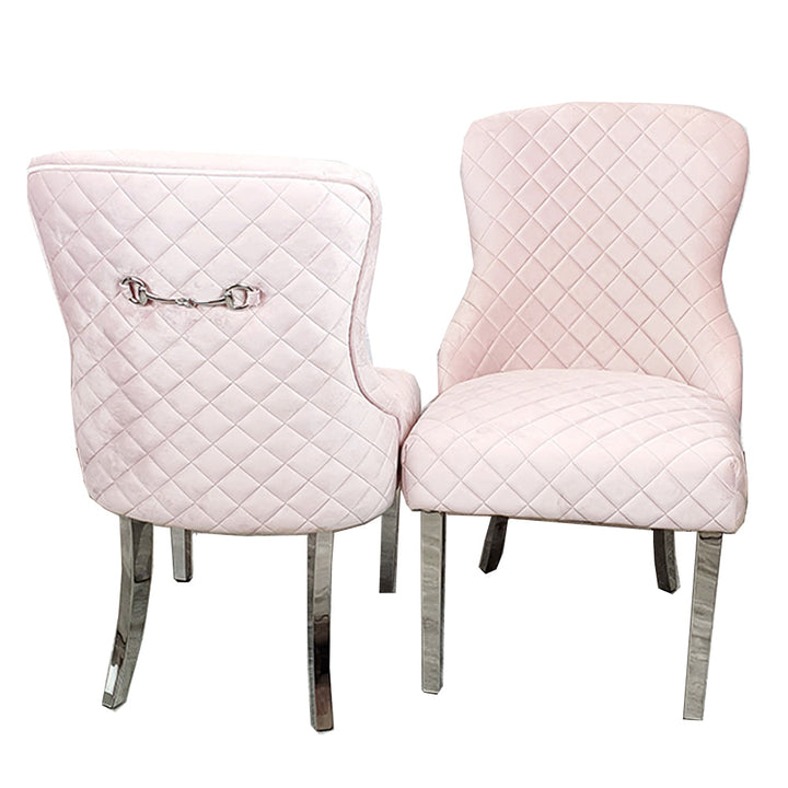 **PROMO** 4 x Kate Dining Chairs in Pink